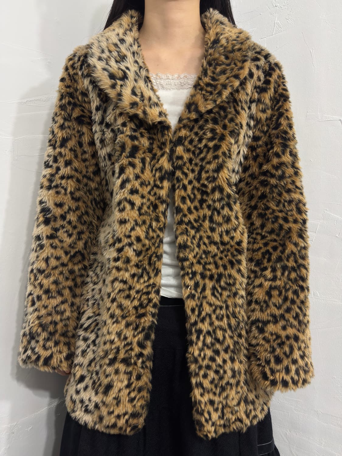 leopard fur coat 상품이미지3