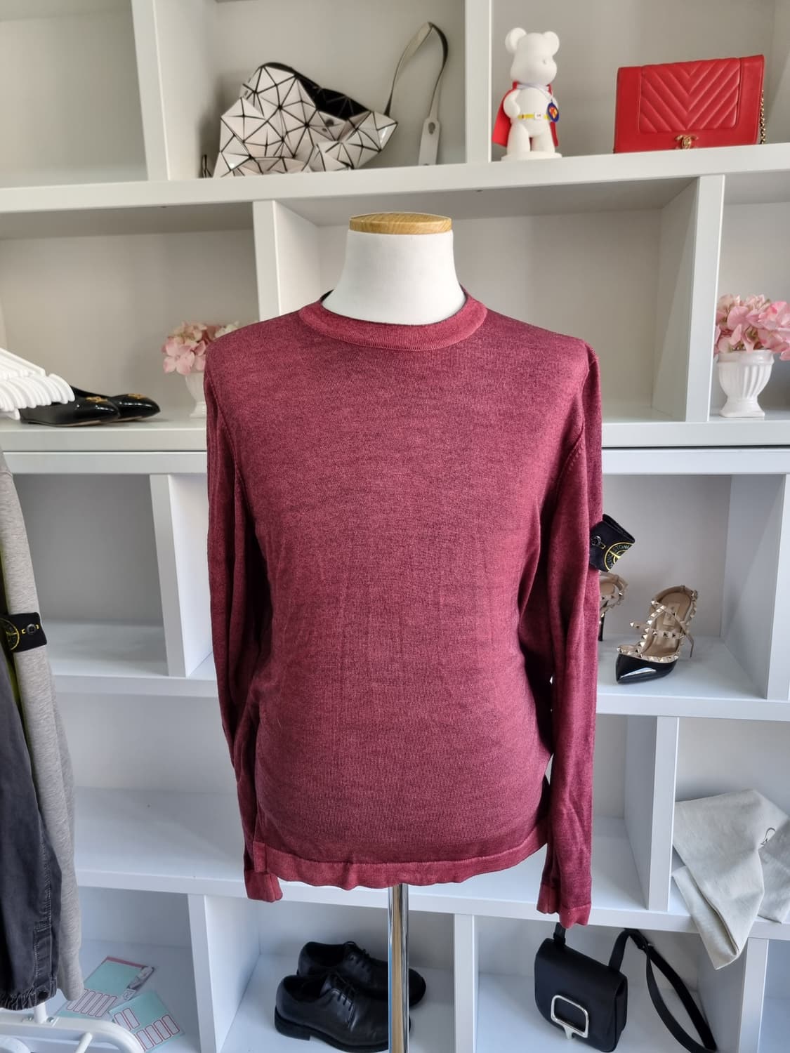 스톤아일랜드 와인 니트 상품이미지1