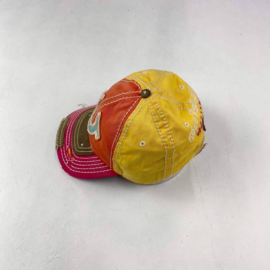 트루릴리전 멀티 블록 스티치 캡 상품이미지2