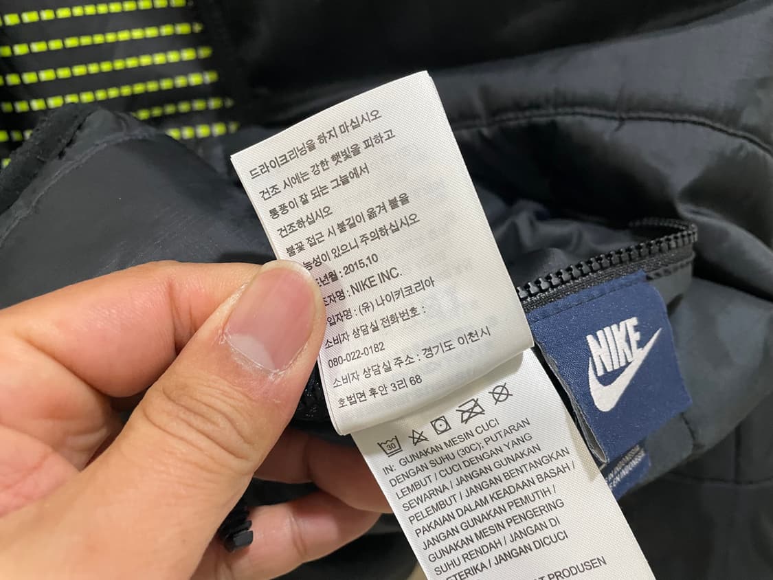 나이키 / 얼라이언스 패딩점퍼, 경량패딩 / L 상품이미지9