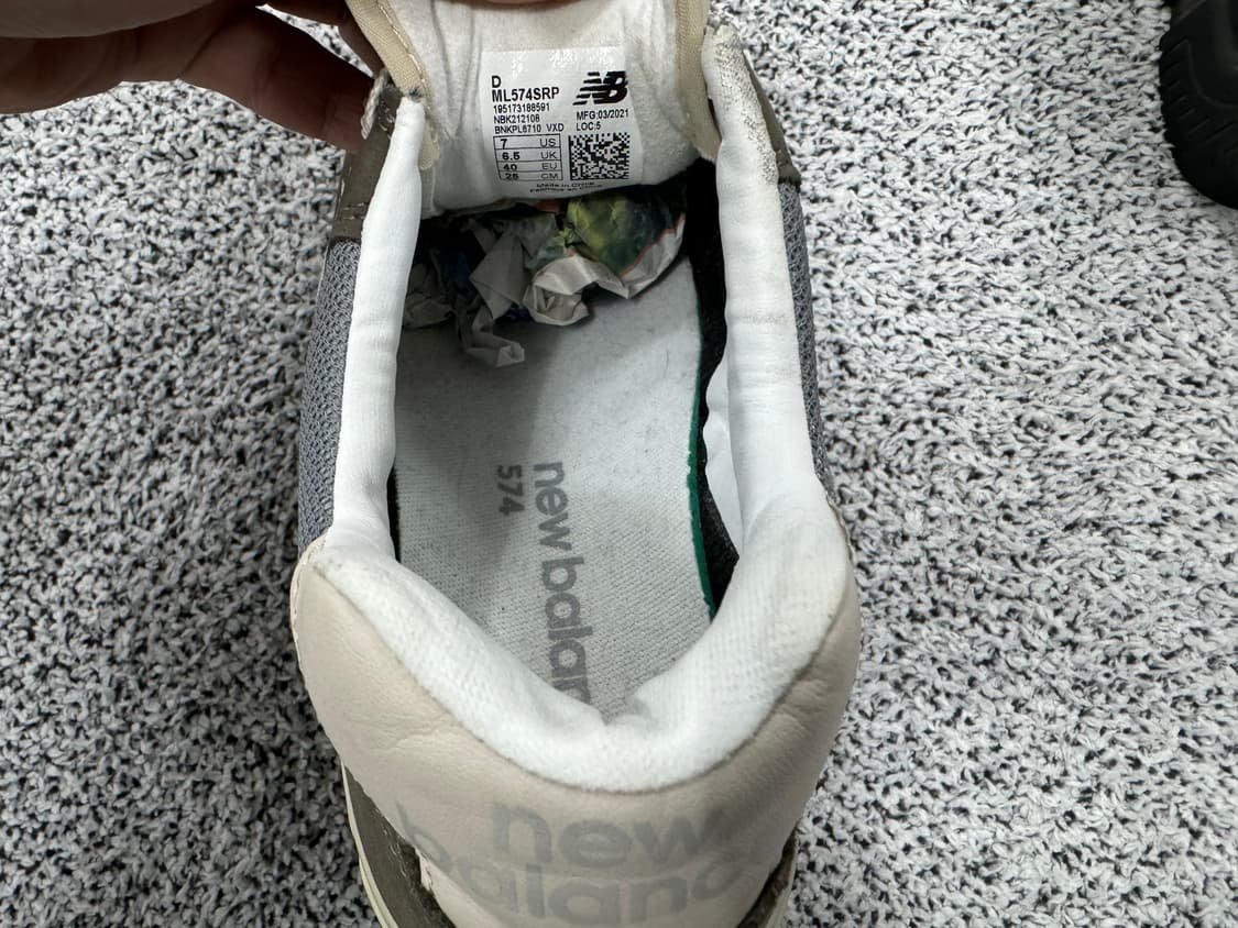 뉴발란스 574 클래식 그레이 상품이미지5