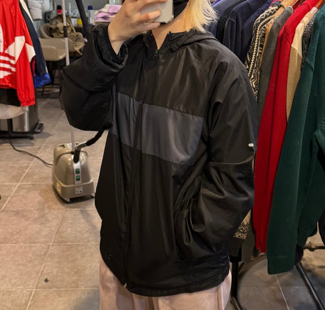 [NO.9] vtg 블랙 바람막이 상품이미지3