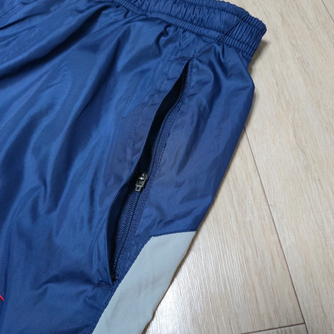 XXL) 나이키 블루 우븐 트레이닝 바지 상품이미지5