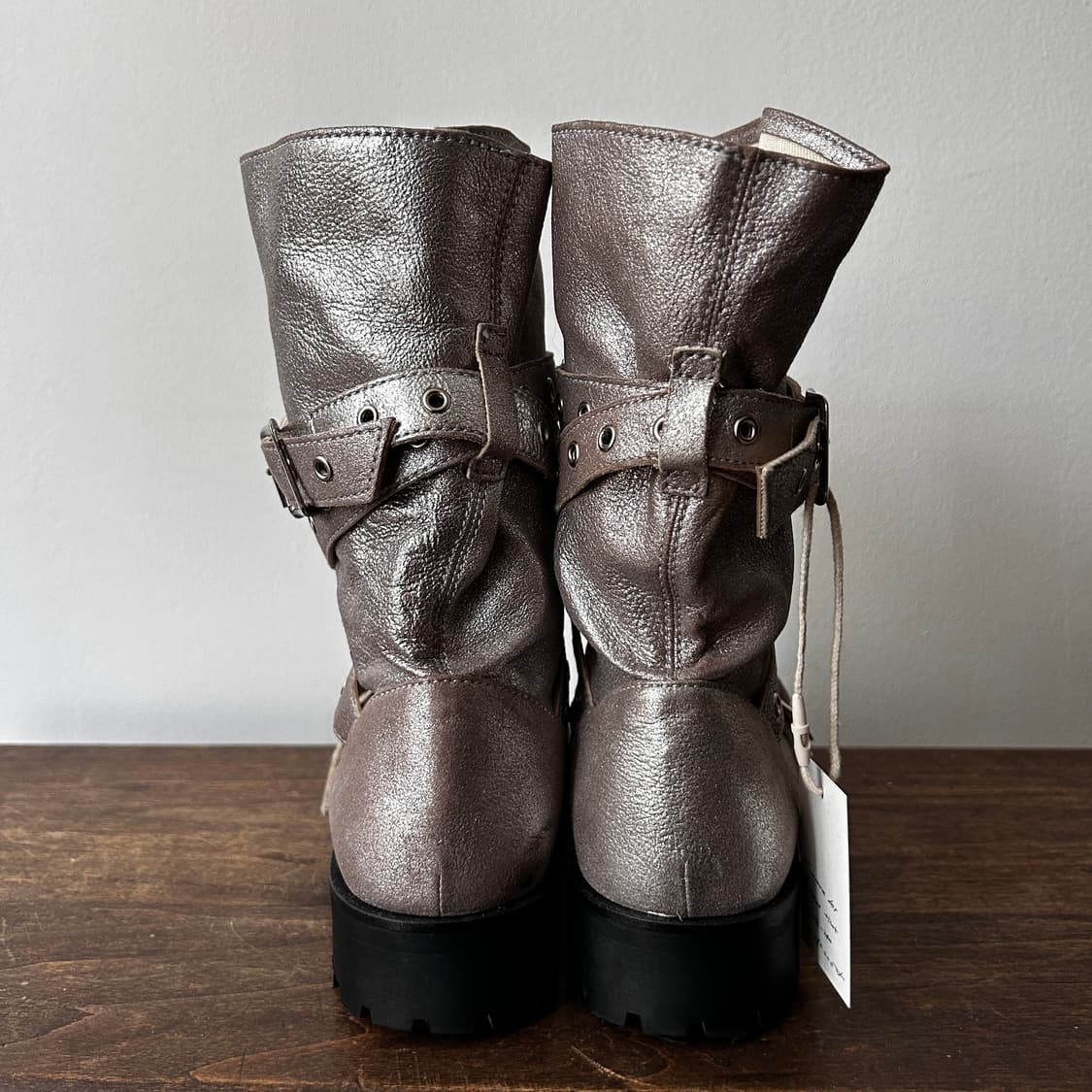 Metal Harness Belt Boots 상품이미지5