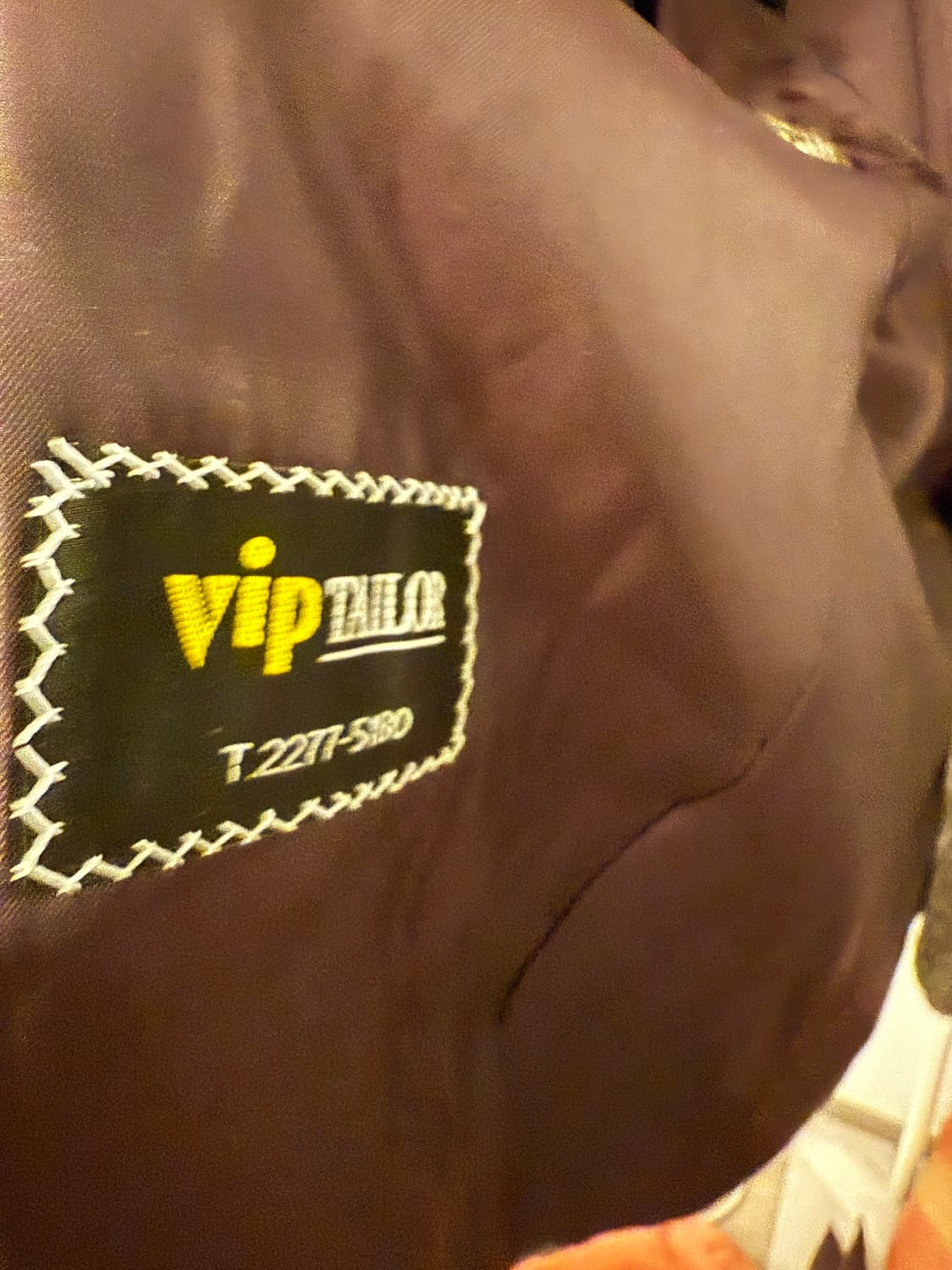 수제 맞춤 VIP TAILOR 브라운 남성 자켓 상품이미지4