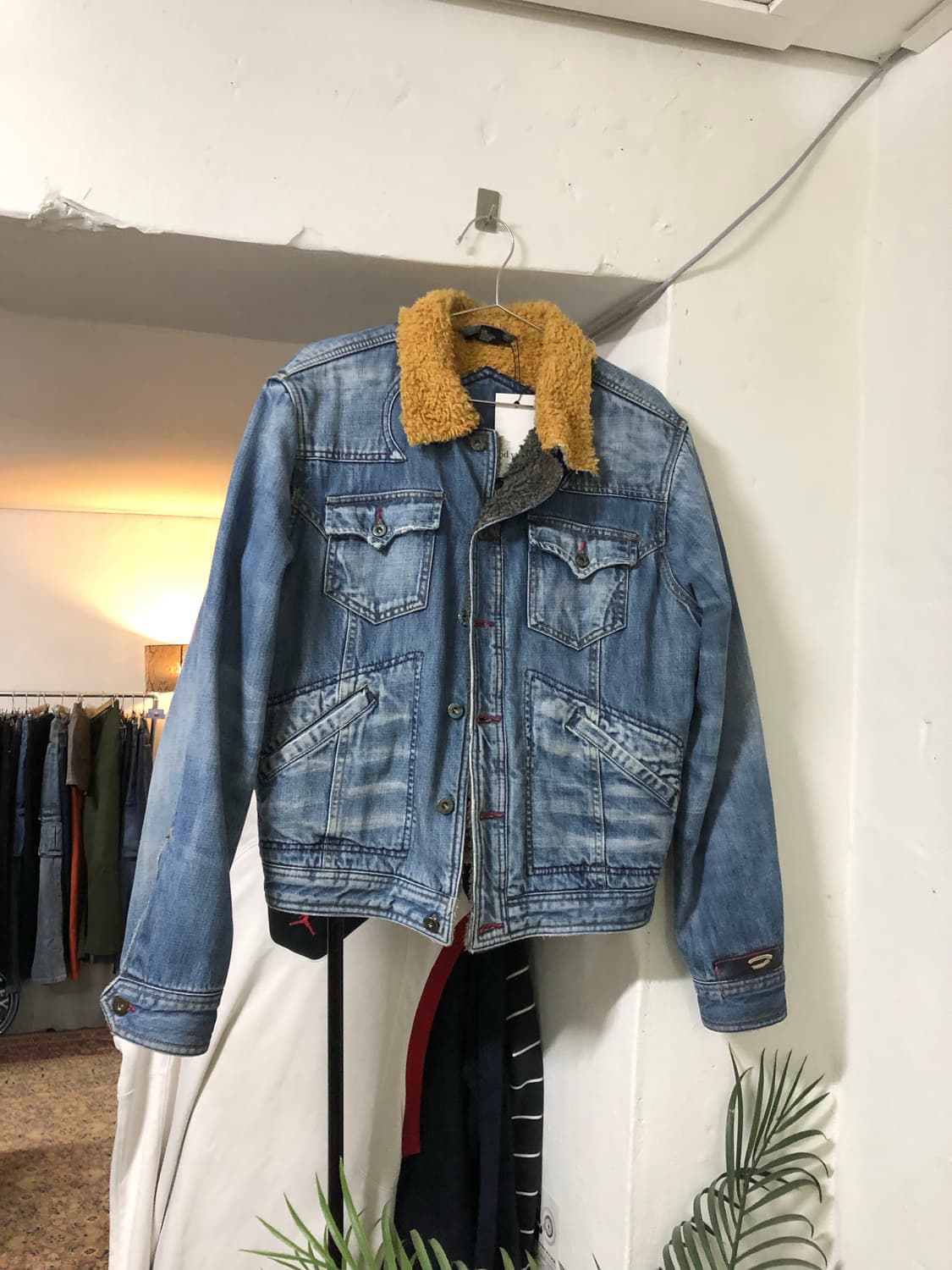 Vintage 4 pockets 디테일 청자켓 상품이미지1