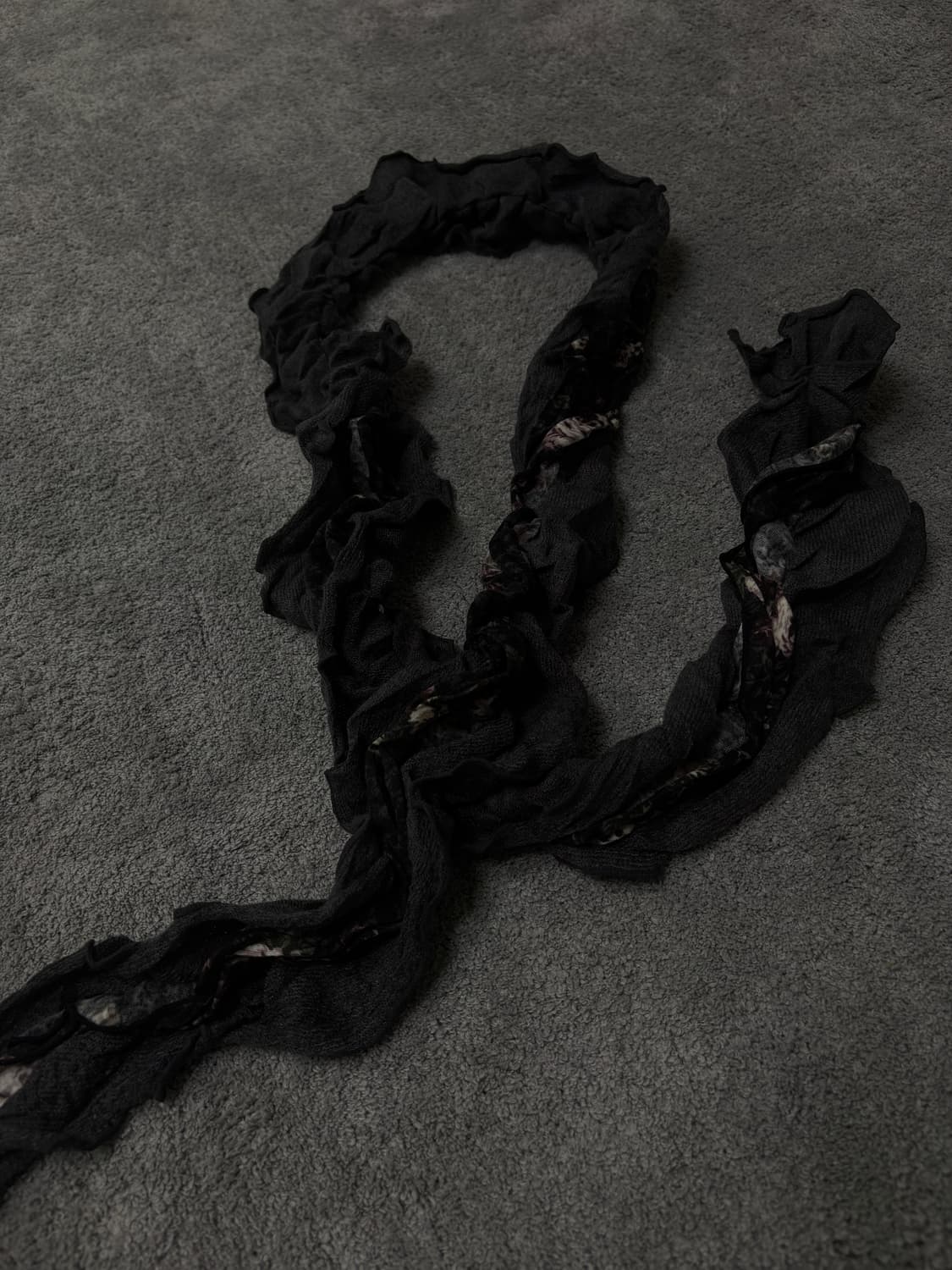 Vintage minimal grunge mood scarf 상품이미지2