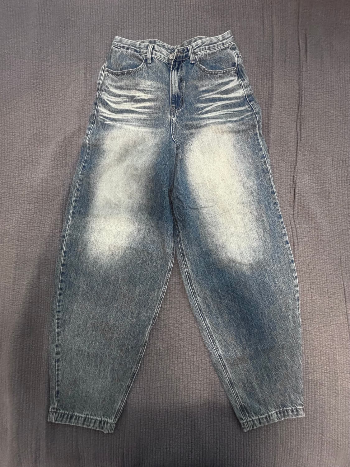 DNSR 어썸 배기 데님 팬츠 블루 상품이미지2