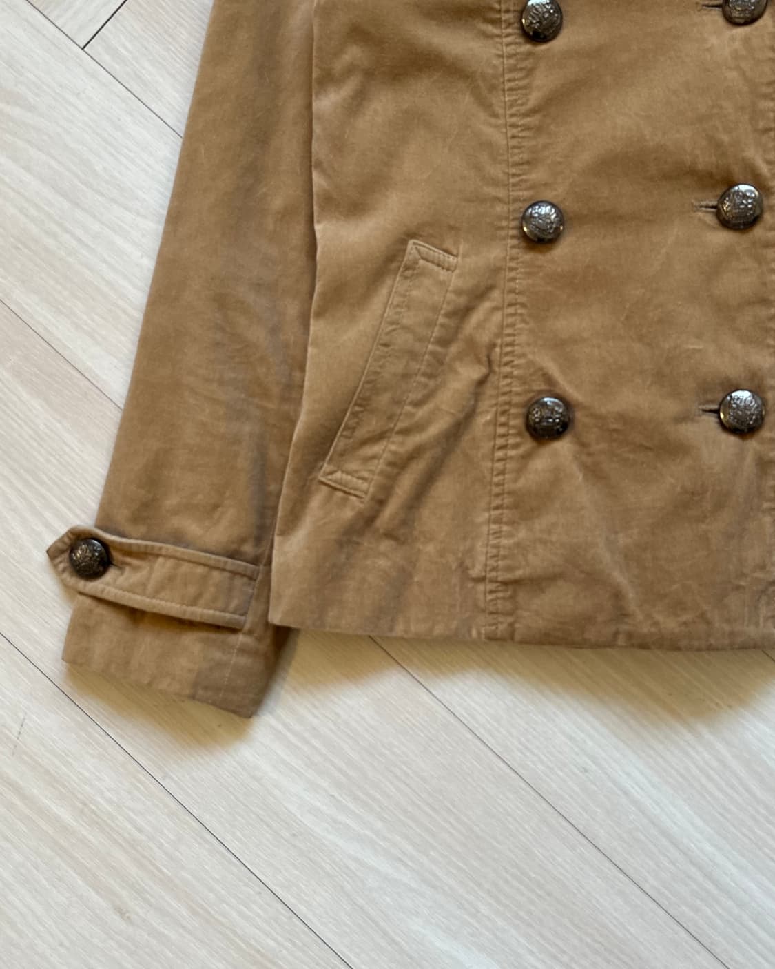 [JASPER MINX] brown double jacket 상품이미지5