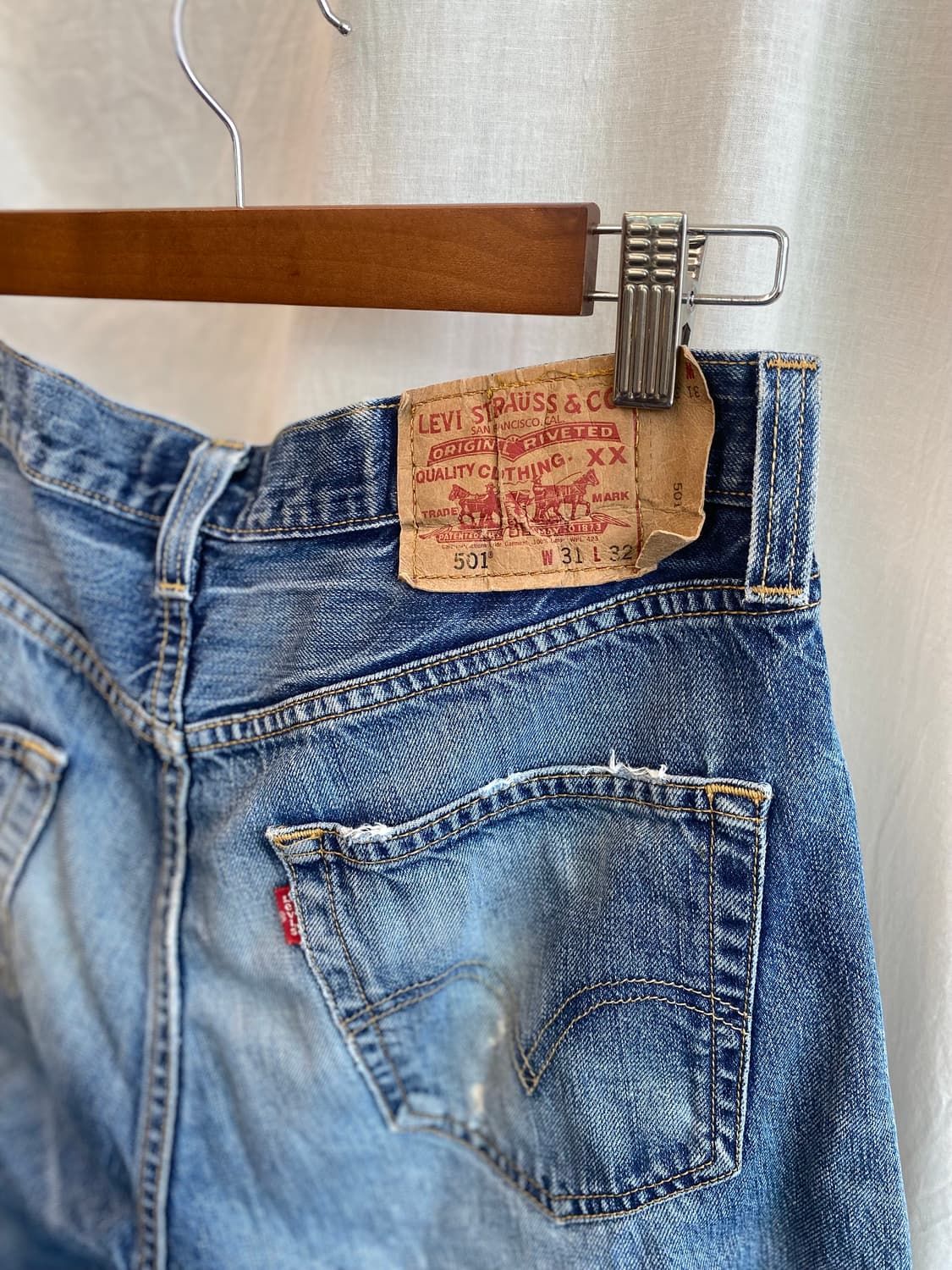 LEVI'S 501 카프리 데님팬츠(31) 상품이미지6