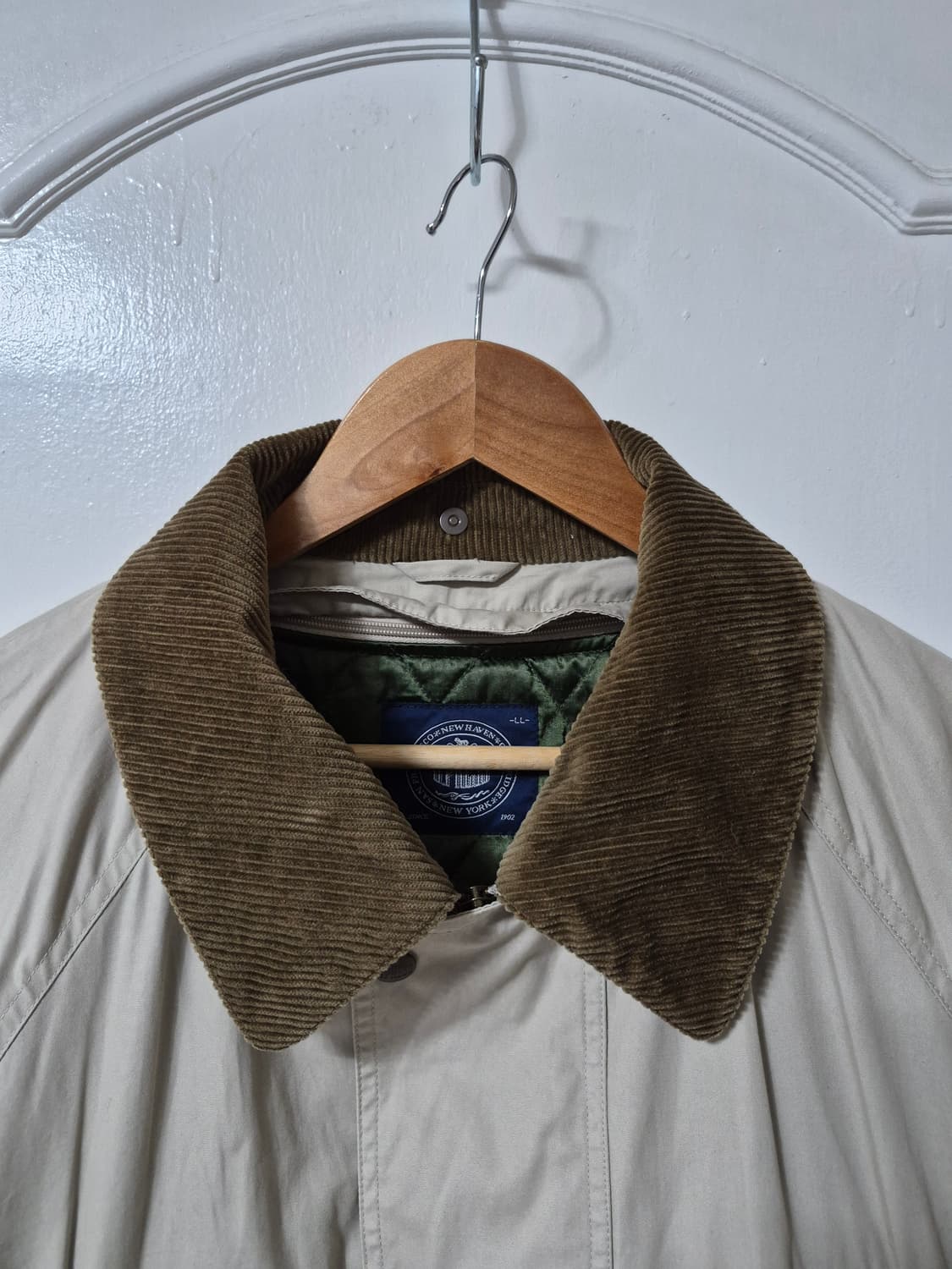 (L) j.press 제이프레스 코듀로이 카라 헌팅자켓 상품이미지2