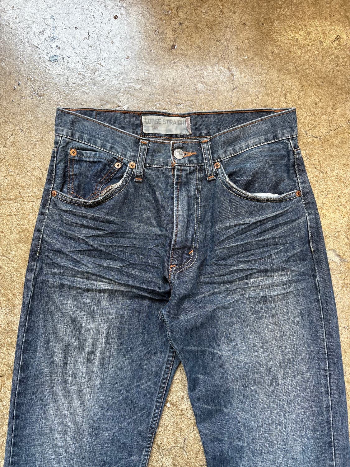 00s 리바이스 569 루즈 스트레이트 데님 상품이미지2