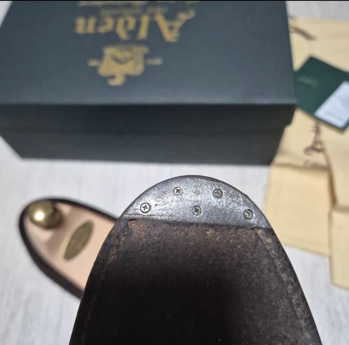 [8D] 알든 A7202 스웨이드 로퍼/ 크로켓앤존스/ 에드워드그린 상품이미지8