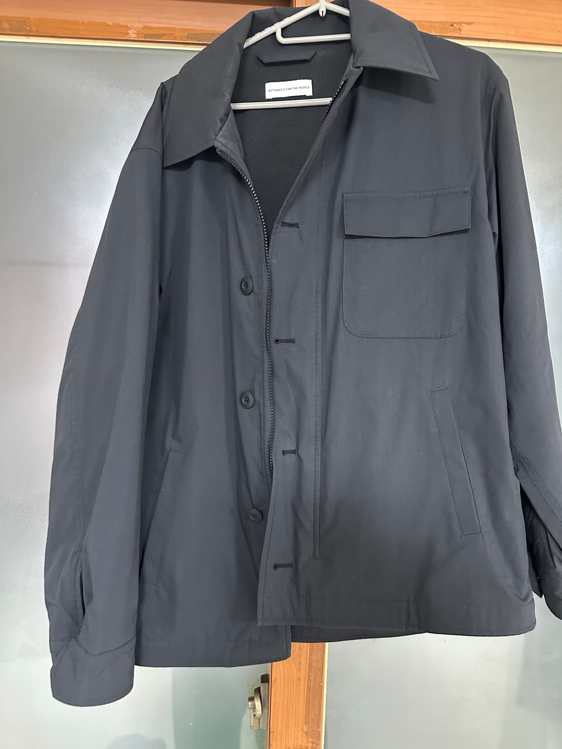 2사이즈) 오토매틱포더피플 a2 deck 자켓 차콜블랙 상품이미지3