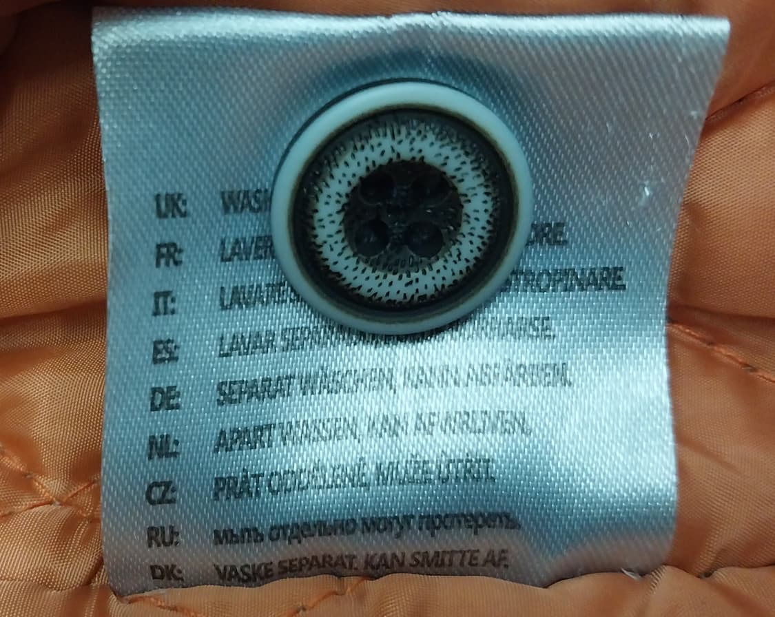 올세인츠 워리어 데님 퀼팅자켓 XL 상품이미지5