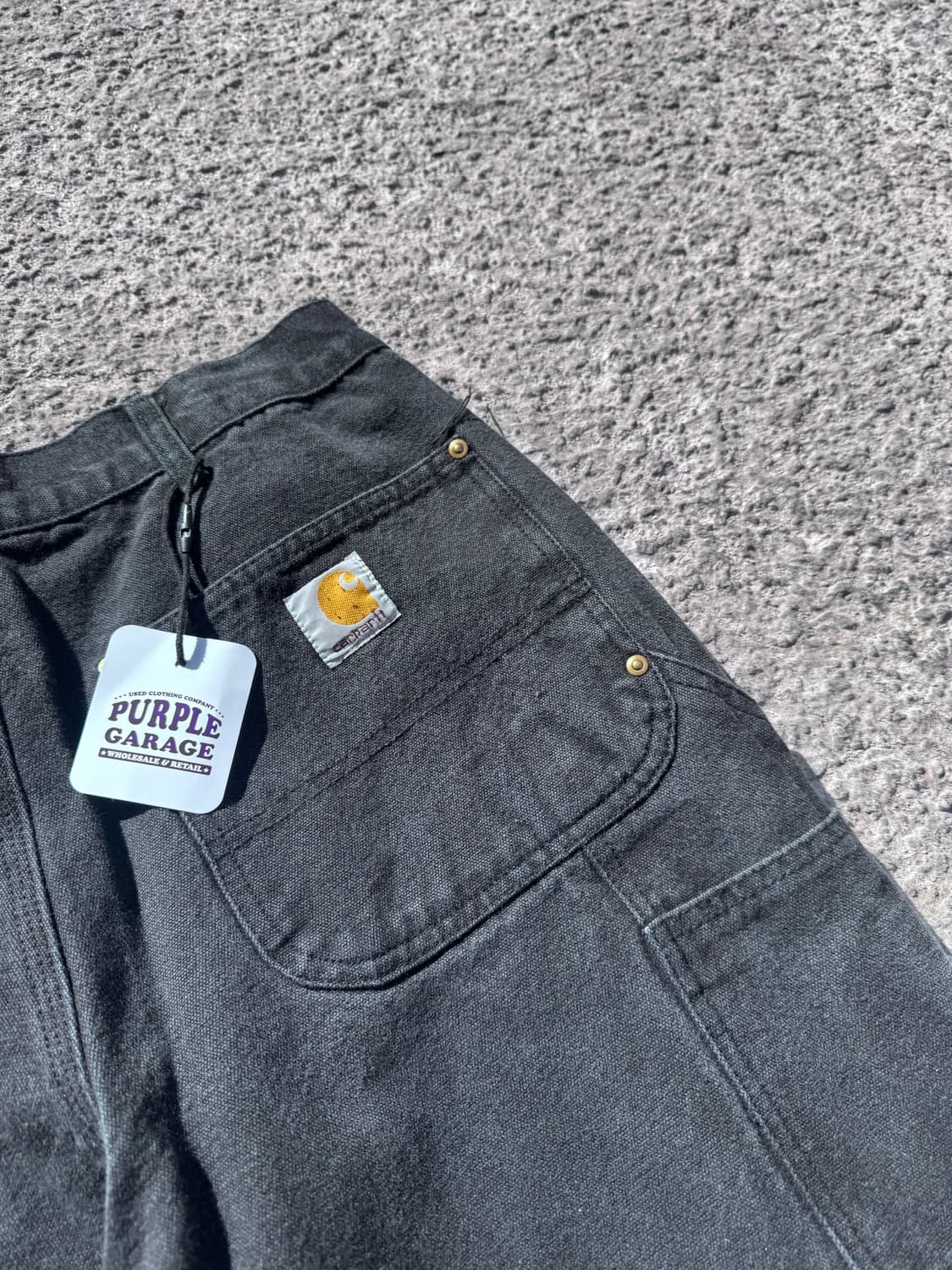 90‘s 칼하트 USA 더블니 B01 워크팬츠 B124 상품이미지2