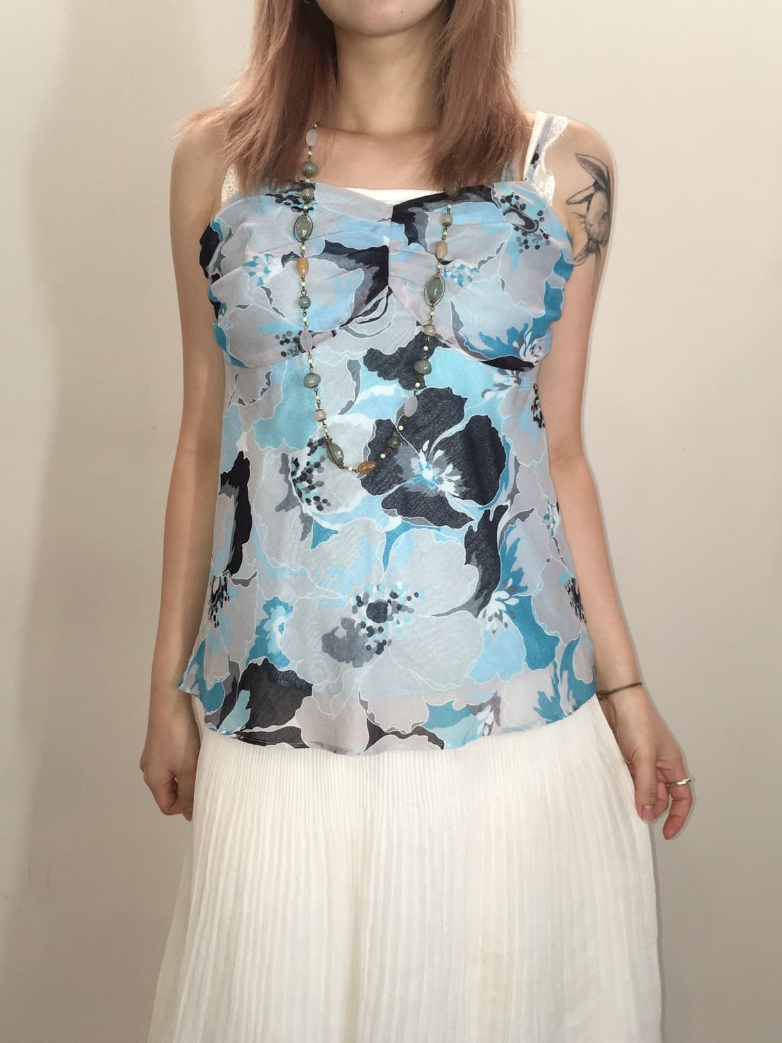 jpn vintage blue fairy sleeveless 상품이미지4
