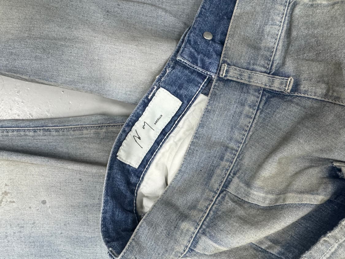 안셀름 에이징 페인터 팬츠 데님 인디고 1size 상품이미지8