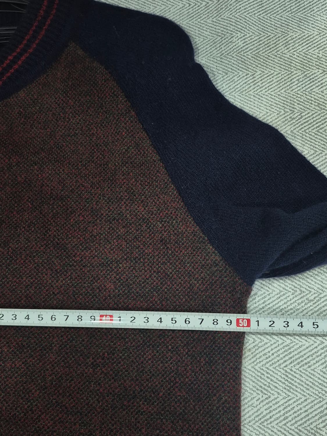 헤지스 모100% 니트집업 여성 100사이즈 상품이미지8