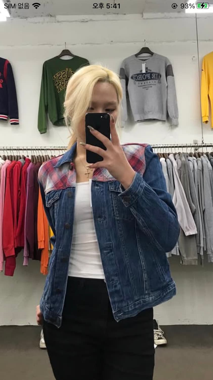 갭 x 펜들턴 데님 자켓 상품이미지5