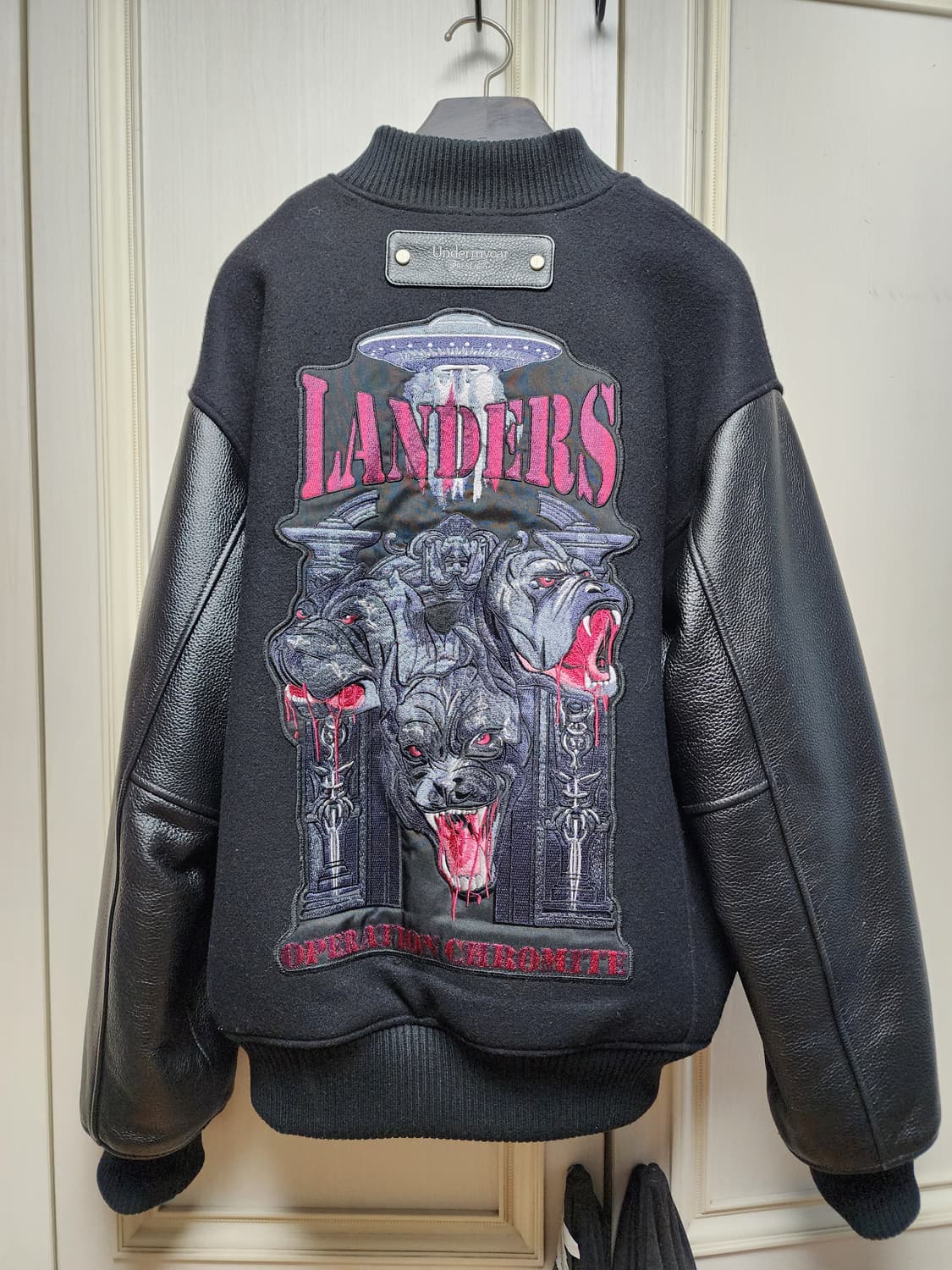 언더마이카 X SSG 랜더스 바시티 자켓 사이즈 1 상품이미지5