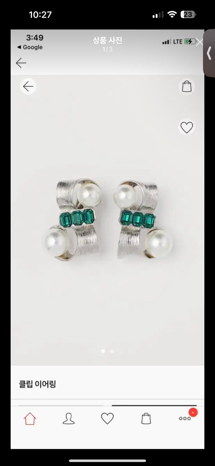 h&m toga 클립이어링 60,000 상품이미지1