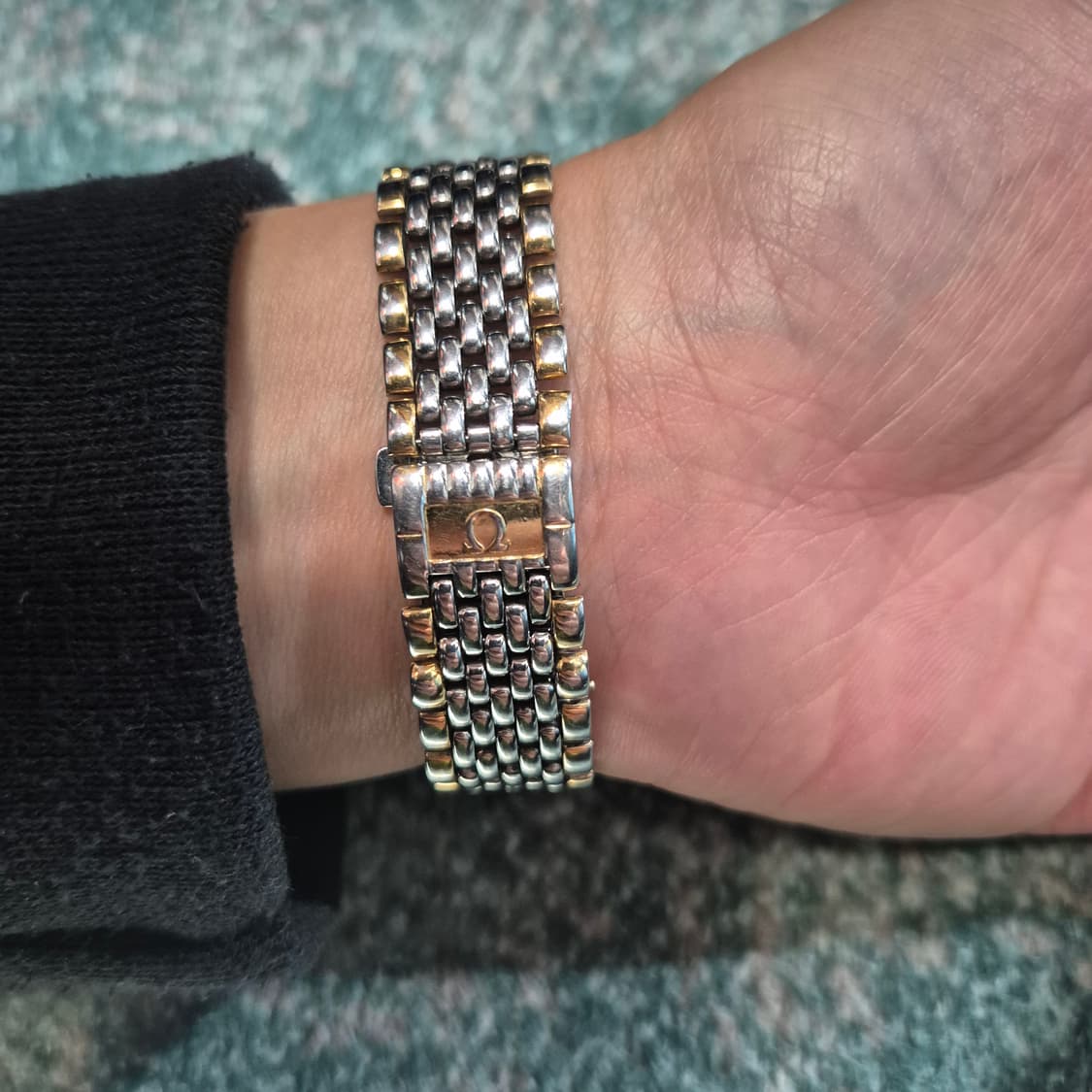 오메가 드빌 빈티지 콤비 쿼츠시계 상품이미지8