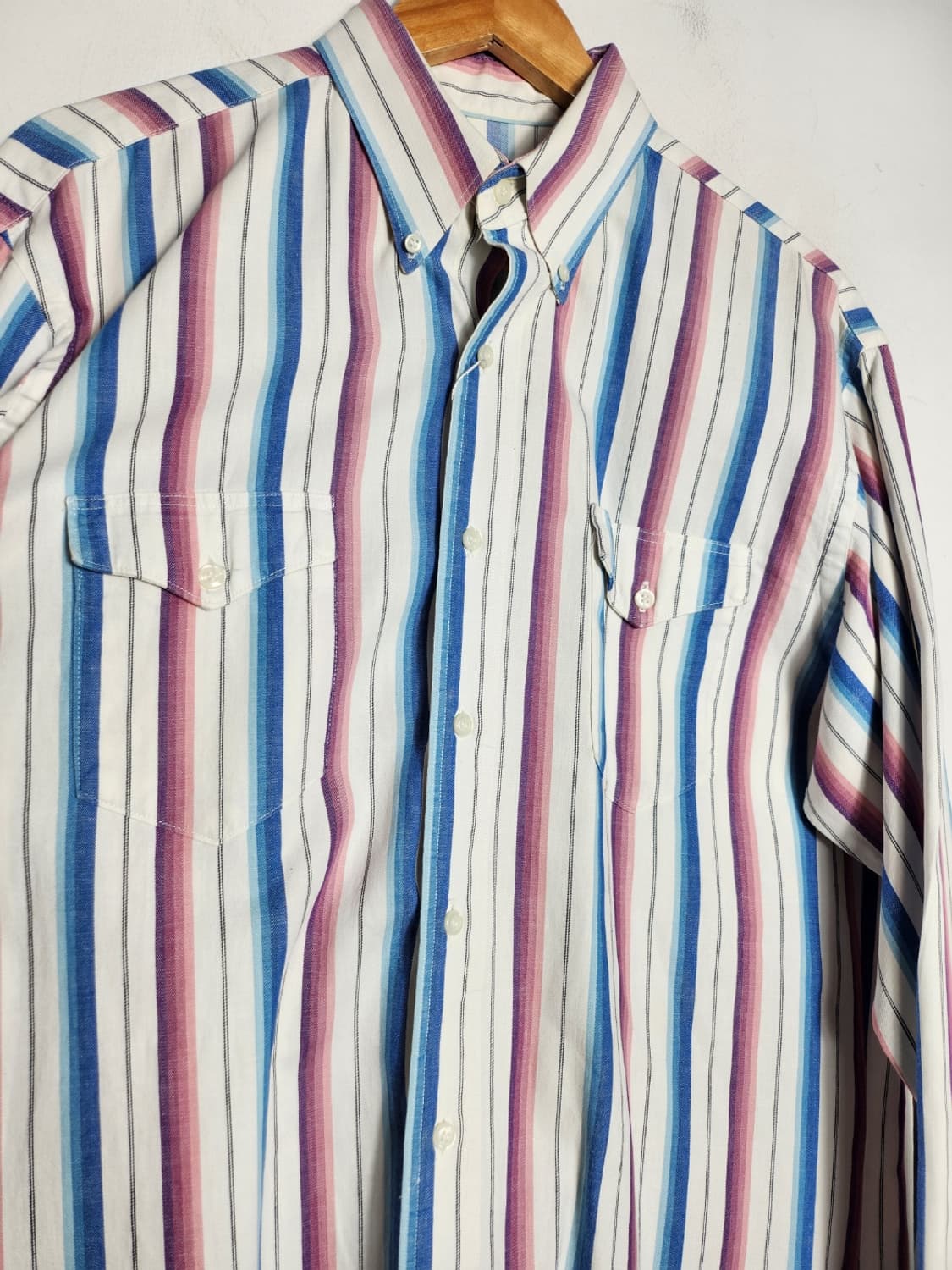 랭글러 스트라이프 웨스턴 셔츠 상품이미지3