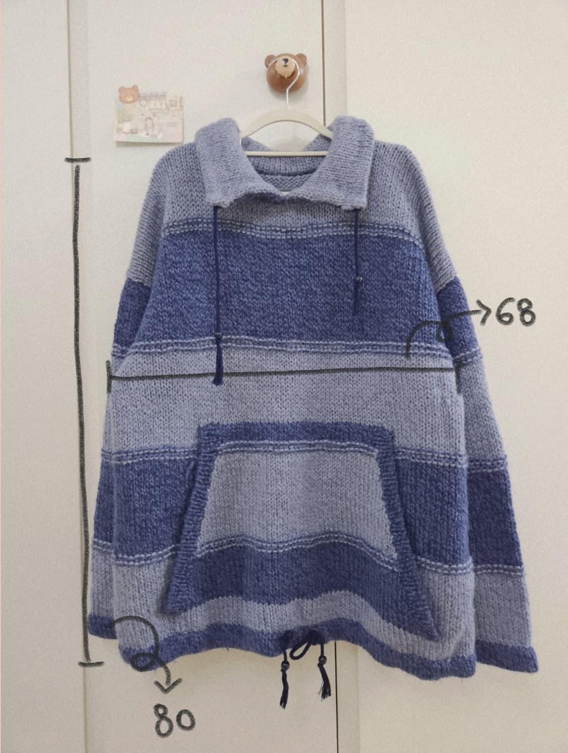 빈티지 오버핏 니트 상품이미지6