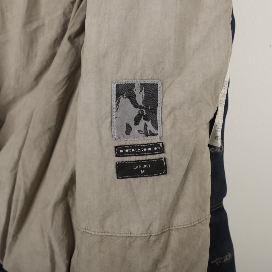 M / Rick Owens 릭오웬스 허슬러 패디드 데님 자켓 상품이미지5