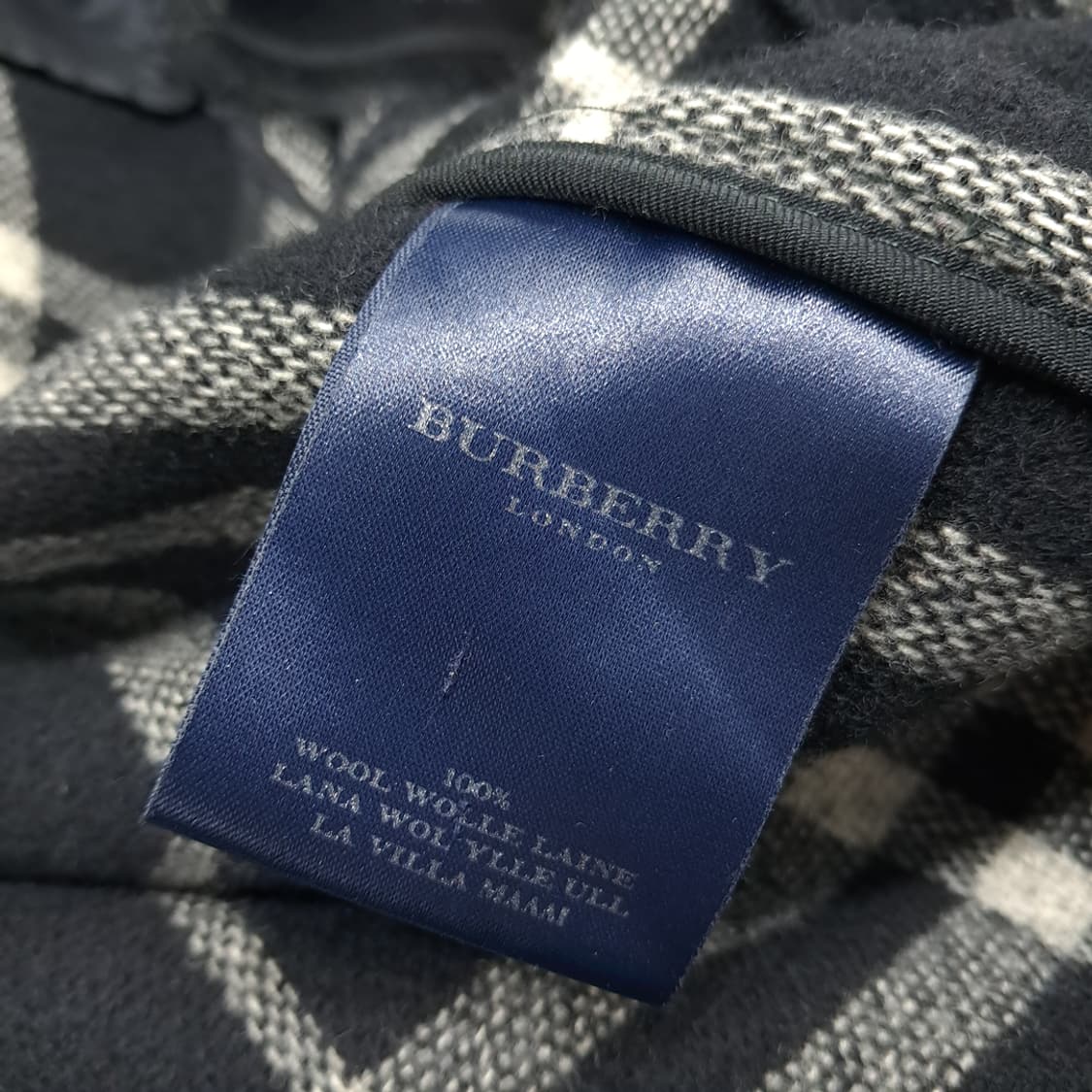 CN799W M 버버리 런던 스페셜티 울 체크 더플 코트 상품이미지7