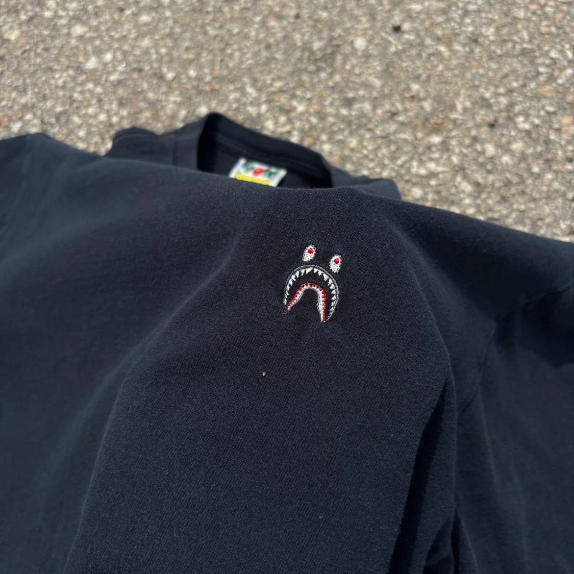 Bape 베이프 샤크 원 포인트 반팔 티셔츠 상품이미지2