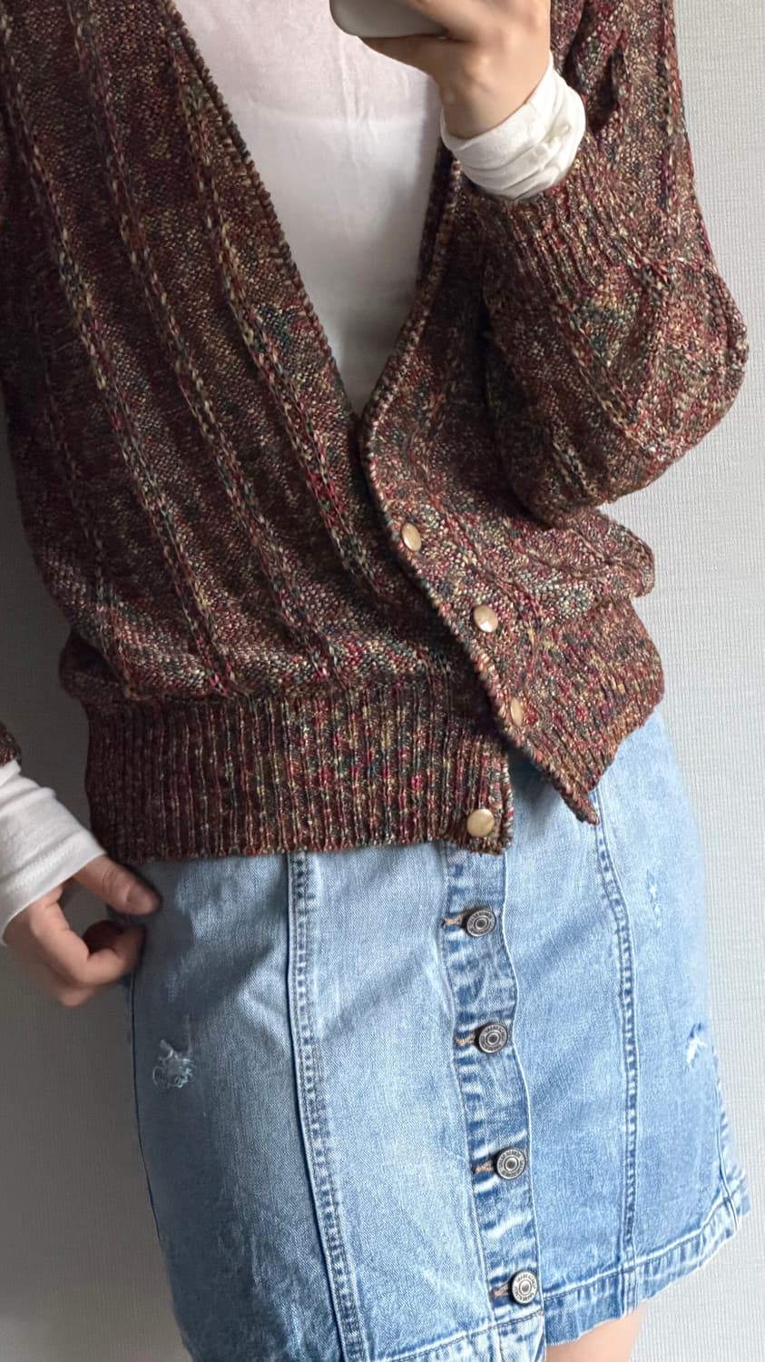 vintage cardigan 상품이미지4