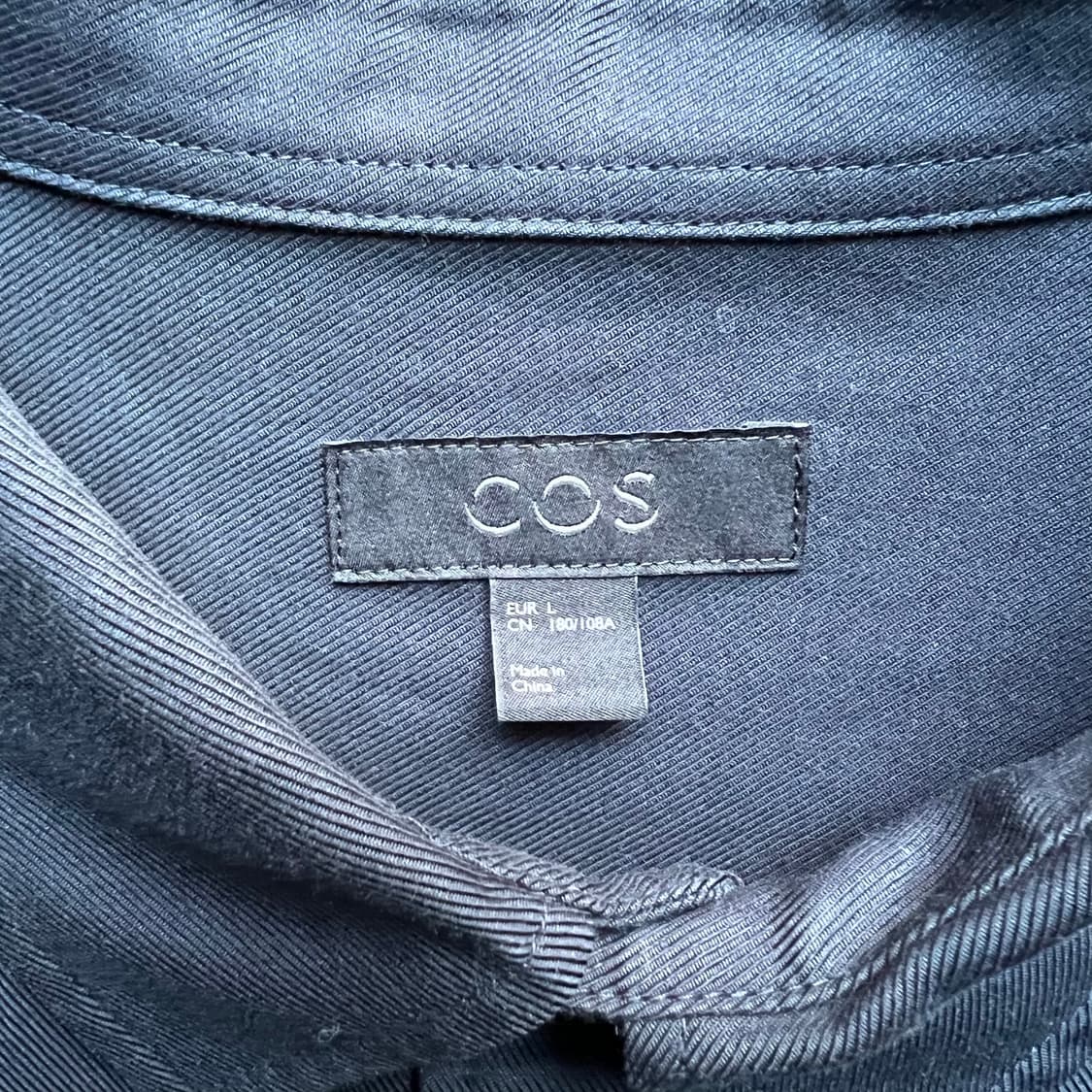 COS 오버사이즈 투 포켓 셔츠 [L] 상품이미지5