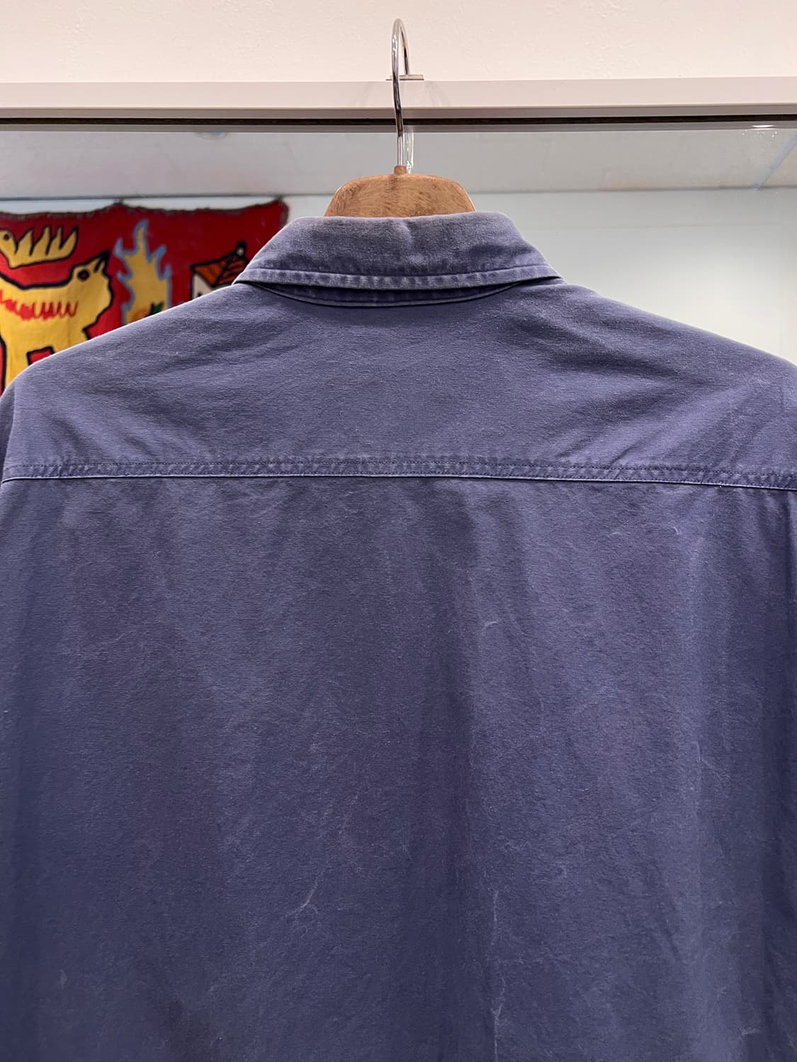 90s Carhartt 칼하트 투포켓 워크 셔츠 (made in USA) 상품이미지5