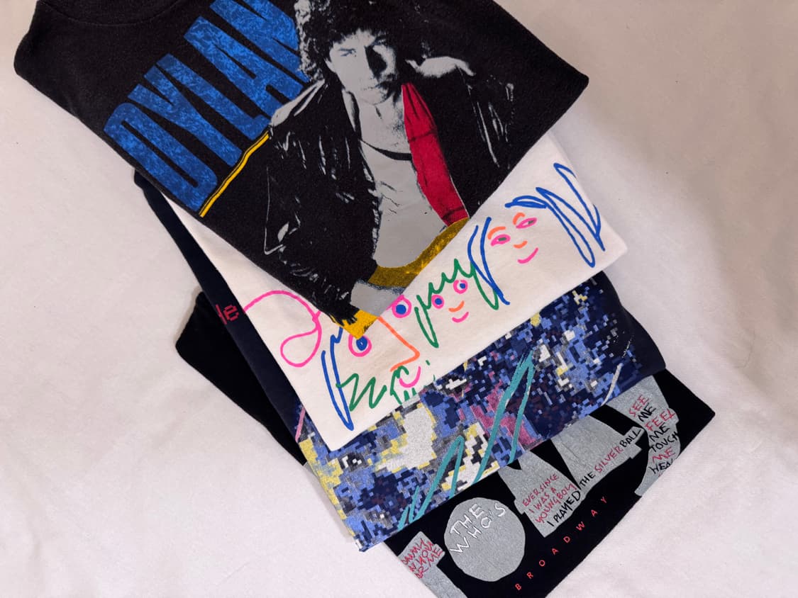 80’s BOB dylan vintage t-shirt /밥딜런 상품이미지2