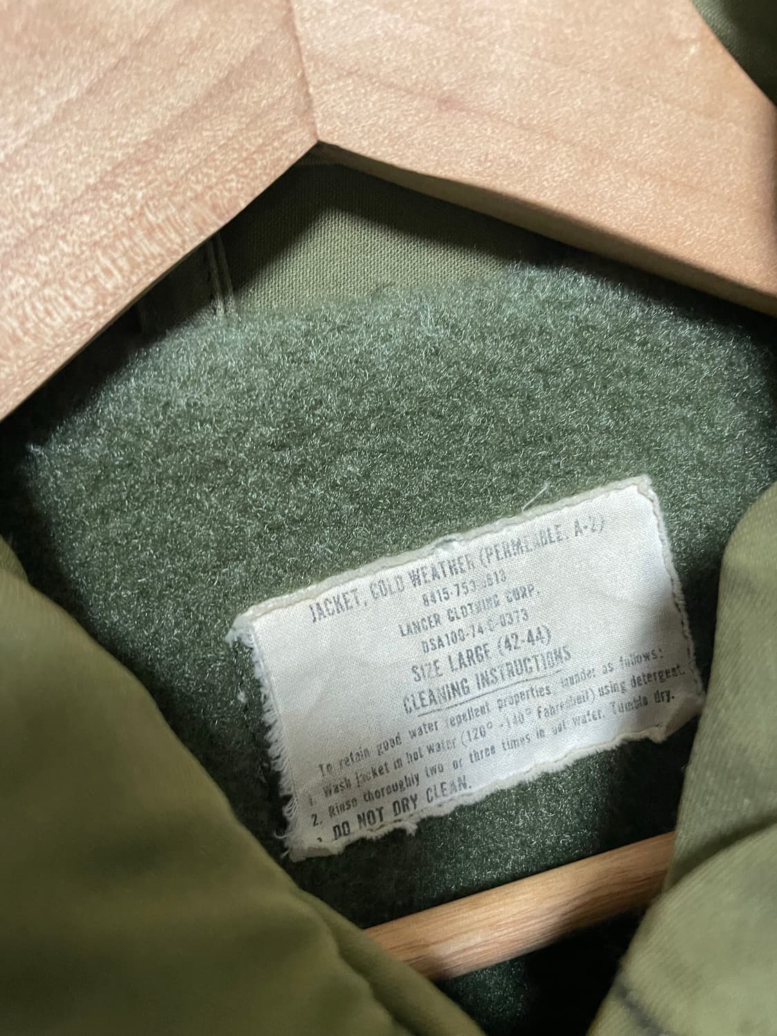 미군 a-2 덱자켓 상품이미지6