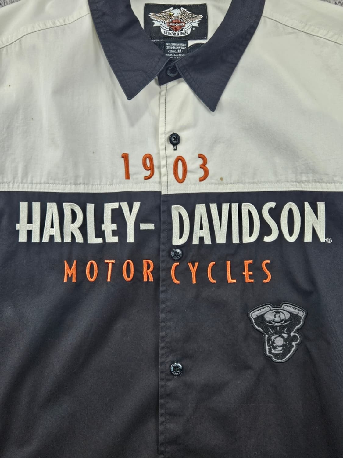할리데이비슨 반팔 셔츠 ( XL ) / 11934 상품이미지9