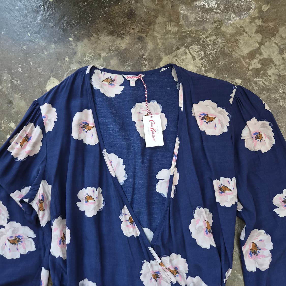 66) 새제품 캐스키드슨 플라워 랩 원피스 드레스 상품이미지3