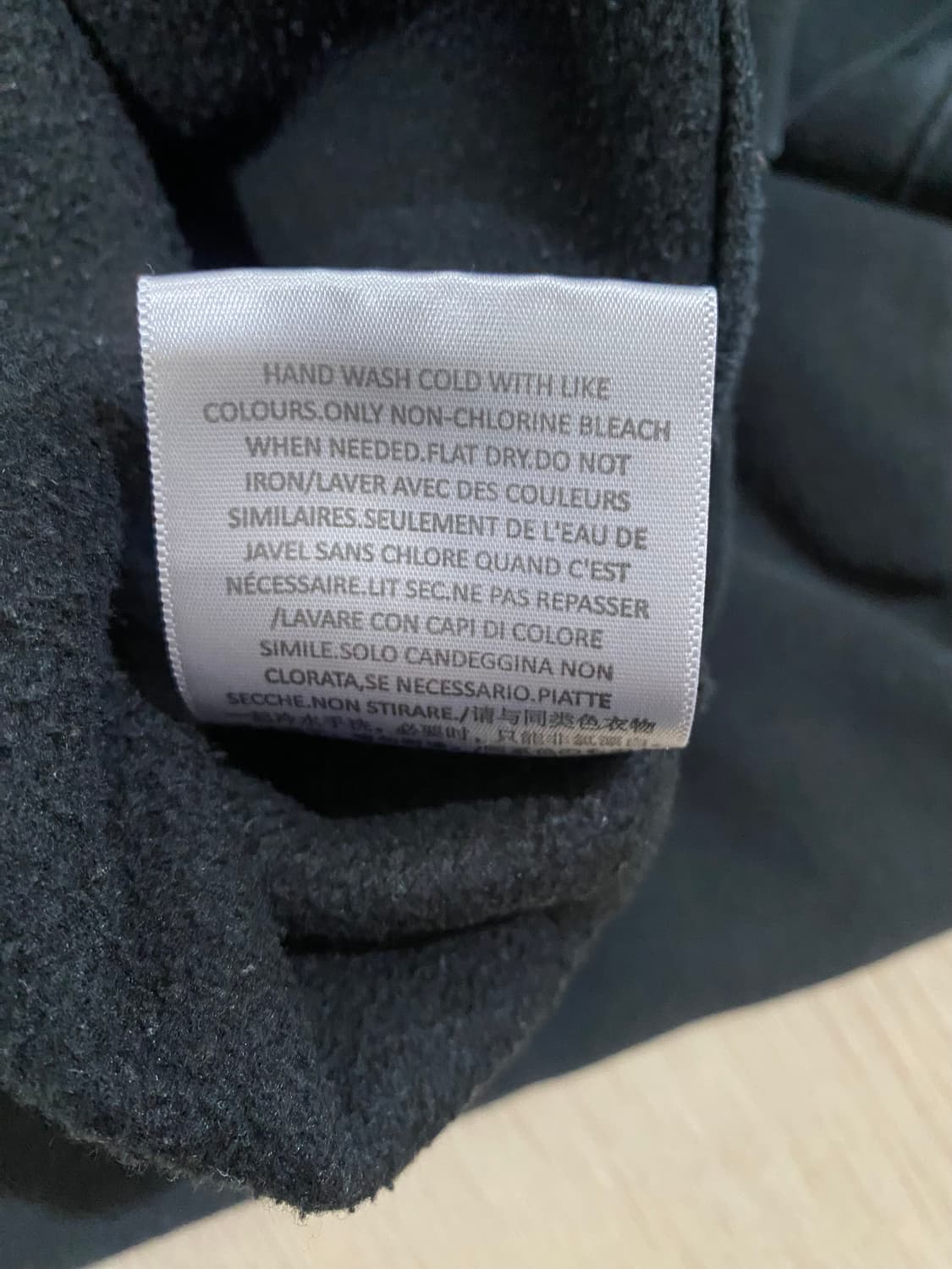 에센셜 Fear of God 블랙 맨투맨 티셔츠 (M) 상품이미지9