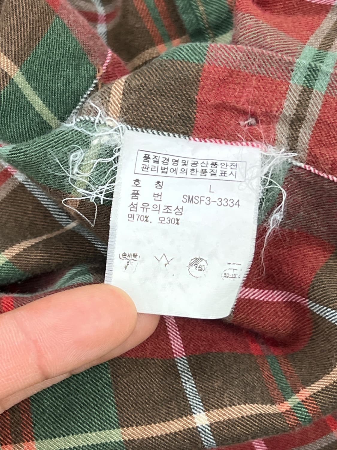 폴로 랄프로렌 밀리터리 체크 셔츠  상품이미지9