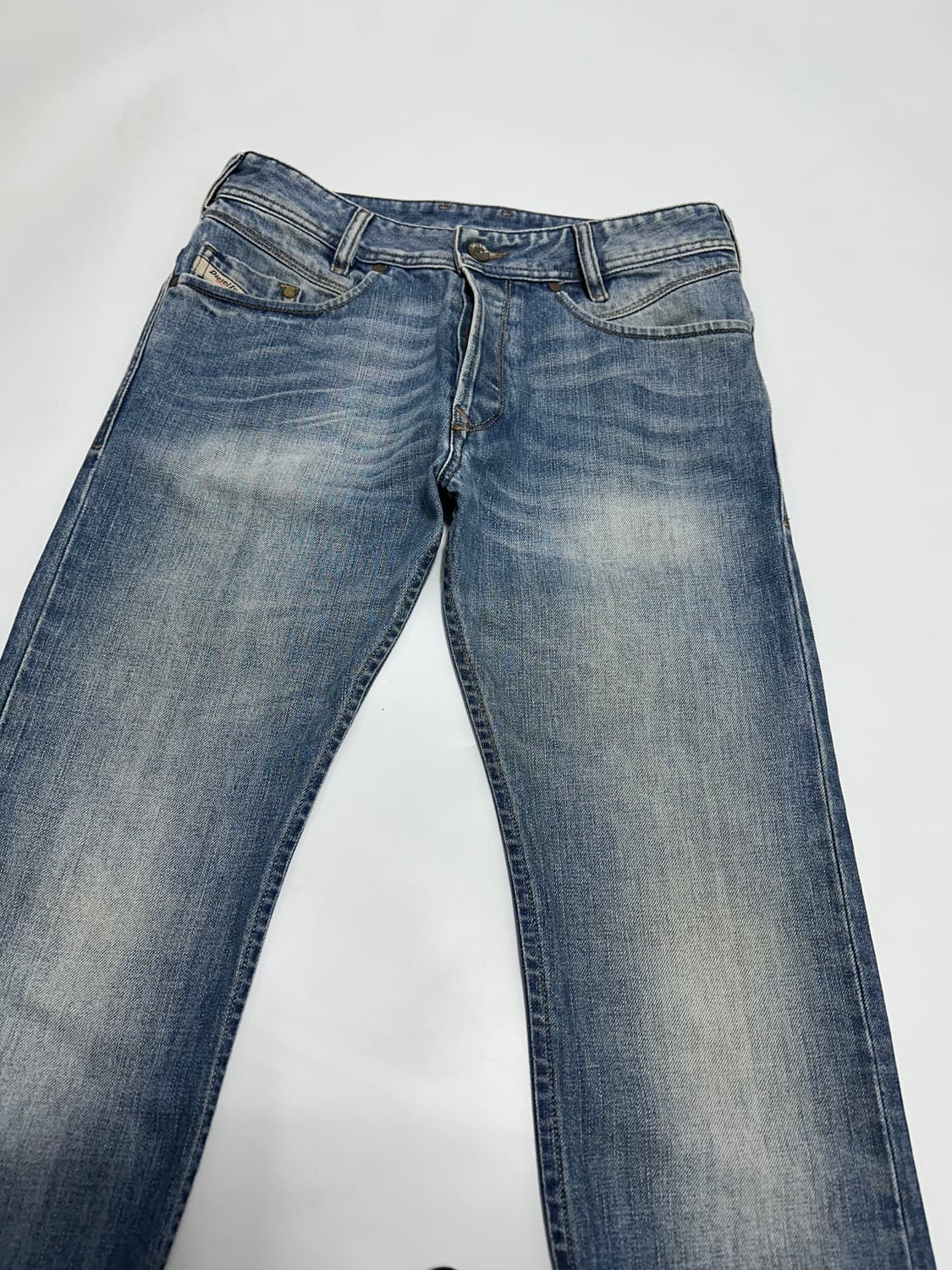 디젤 포이악 워싱 슬림 스트레이트 데님팬츠 청바지 상품이미지5