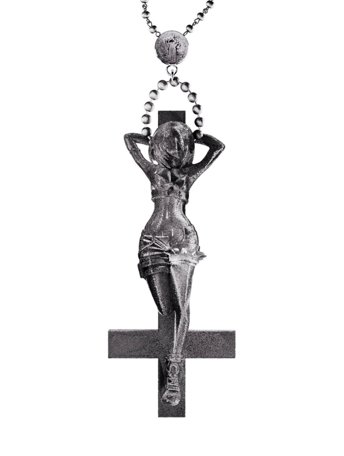 Kurokamimotel +Jane Doe Necklace steel 상품이미지1