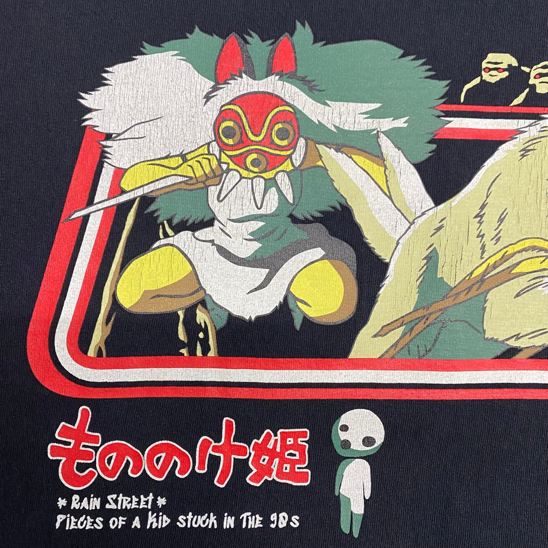 지브리 모노노케 부틀렉 애니메이션 티셔츠 상품이미지5