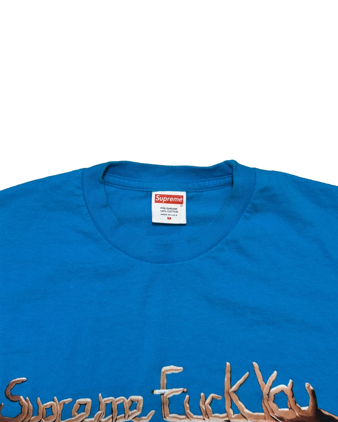 슈프림 FUCK YOU 티셔츠 상품이미지2