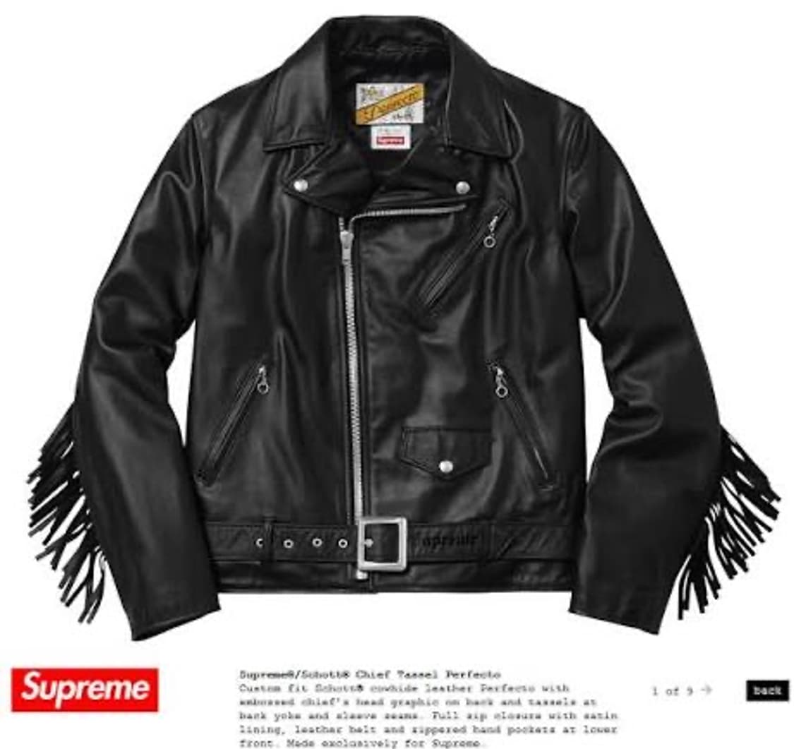 슈프림 x 쇼트  테슬 퍼팩토 L 상품이미지1