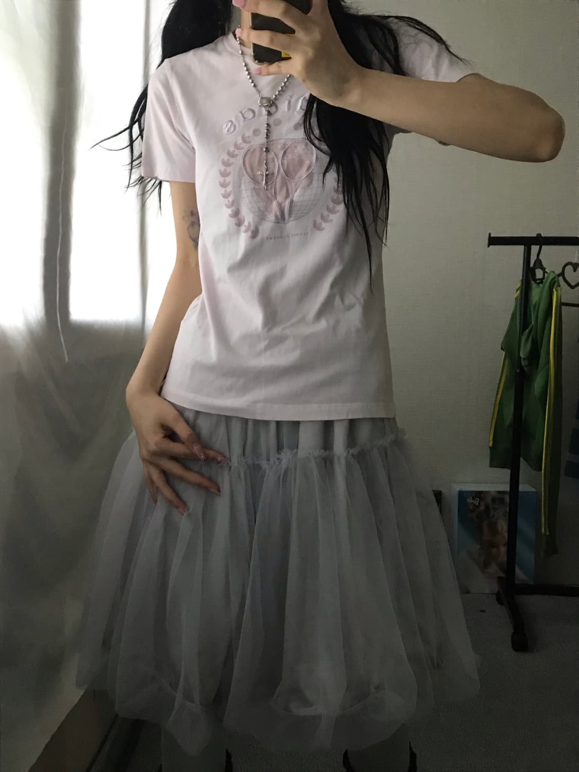 아디다스 페일핑크 반팔티셔츠 상품이미지2