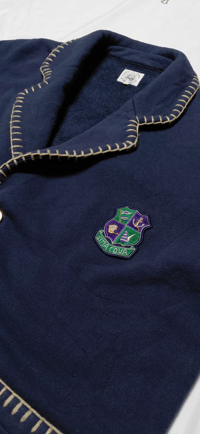 [L] 시나코바(Sina Cova) 빈티지 스티치 블레이저 가디건 상품이미지2