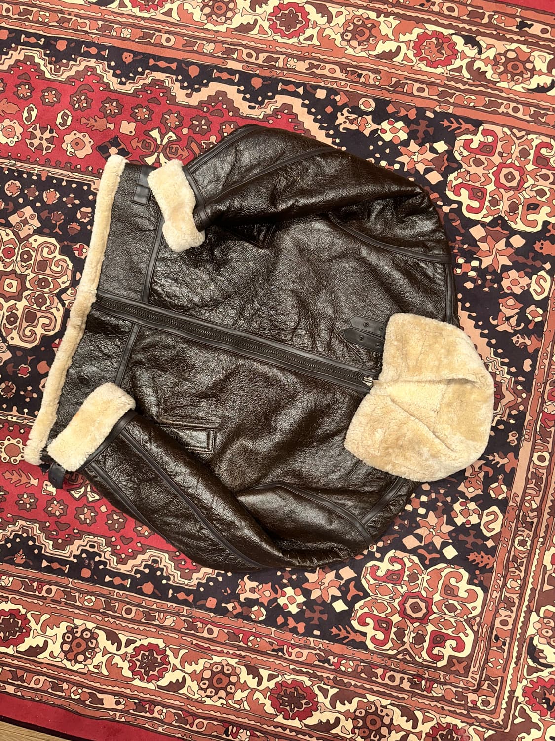 ( XL-2XL ) B3무스탕 양가죽무스탕 빈티지무스탕 워크웨어 밀리터리 상품이미지6