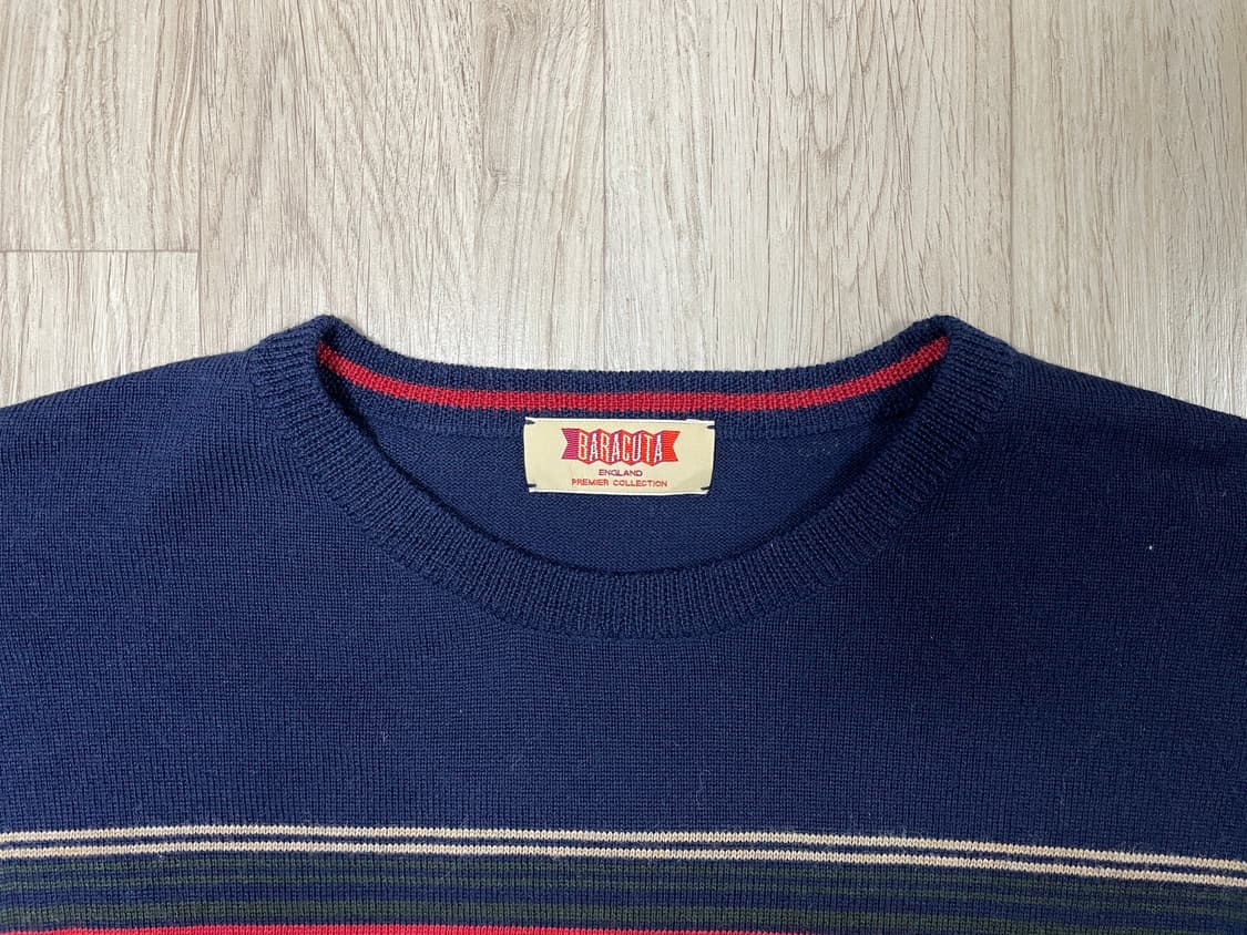100) 바라쿠타 스트라이프 울 니트(RRL&LVC&폴로) 상품이미지3